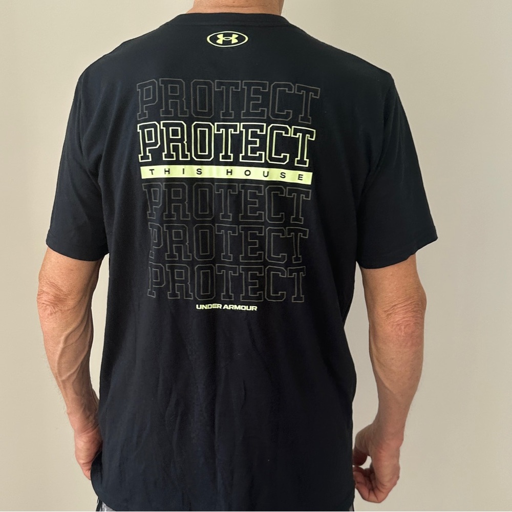 Under Armour Men's Black Short Sleeve Tee - Picture 13 of 17